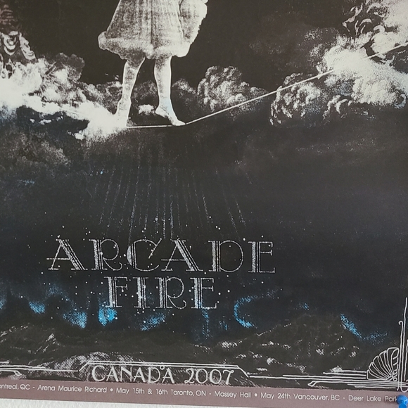 Arcade Fire Concert Poster 2007 - Picture 3 of 4